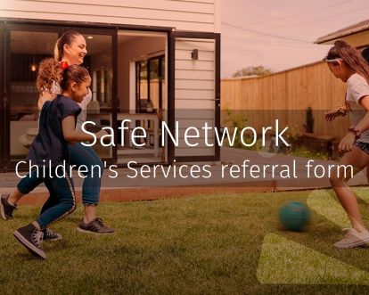 Childrens online referral form