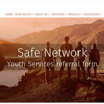 Youth Services online referral form
