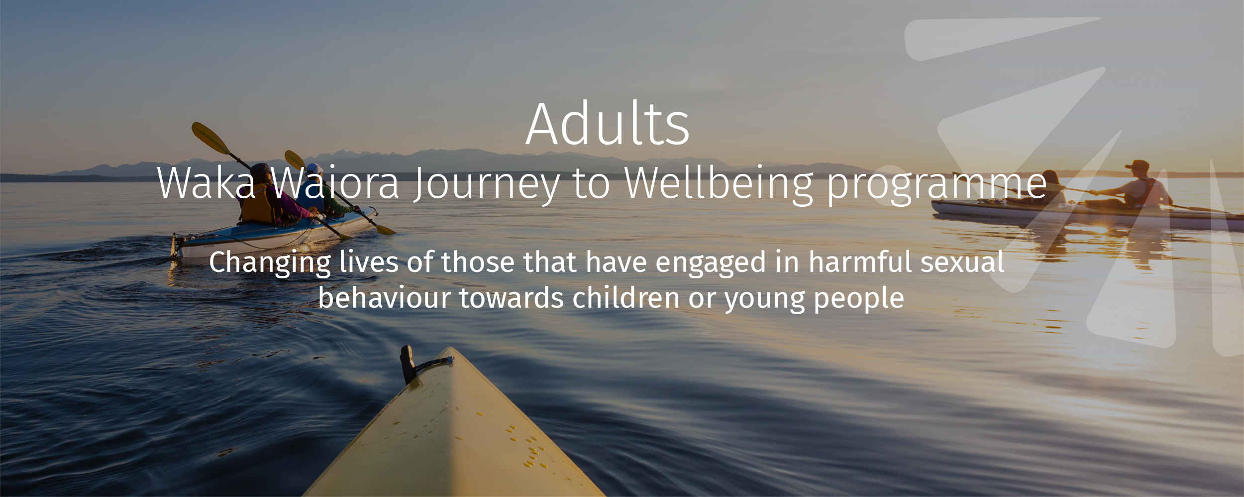 Changing lives of those that have engaged in harmful sexual behaviour towards children or young people