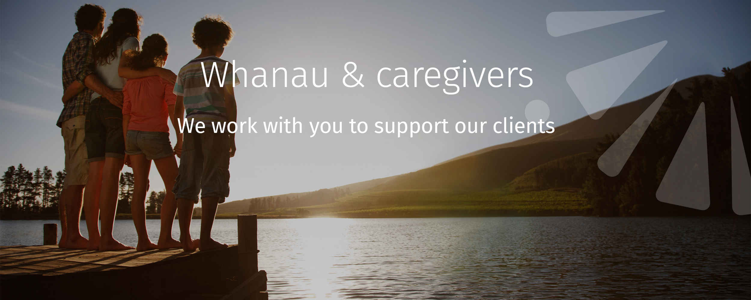 We work with you to support our clients